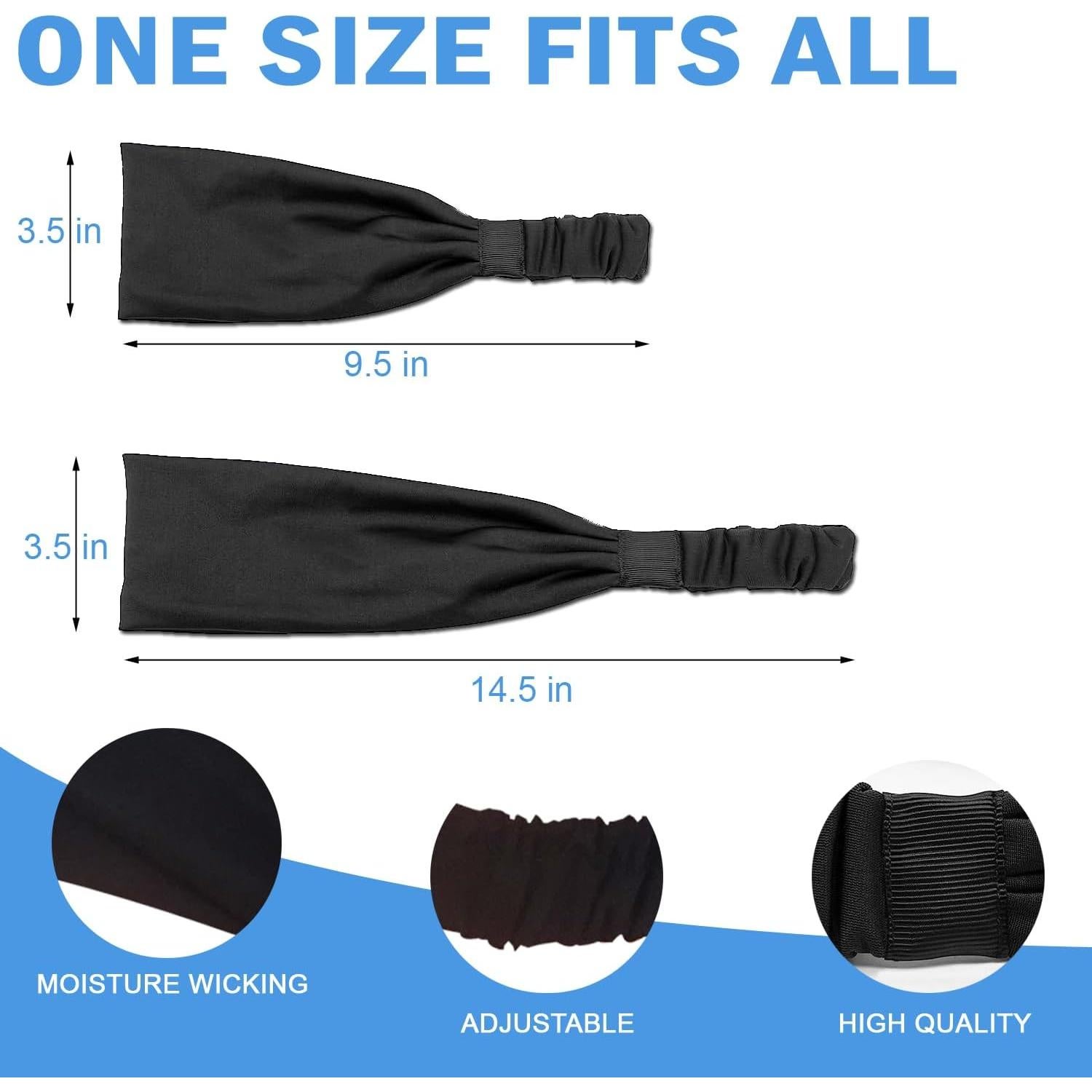 Cintas para el cabello Calbeing 5 Paquetes para Fitness y Yoga