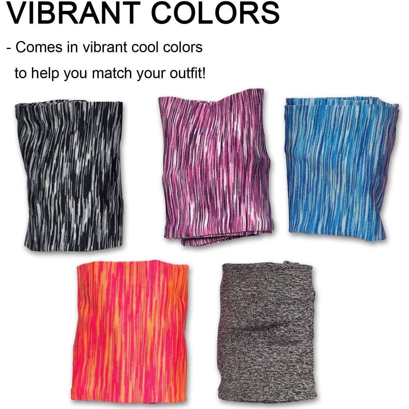 Cintas para el cabello Calbeing 5 Paquetes para Fitness y Yoga