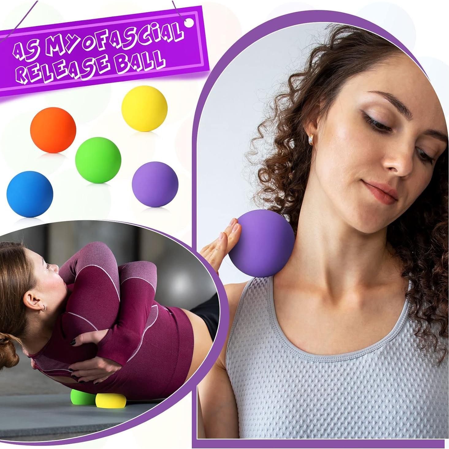 Pelotas de Lacrosse Sosation 50 Piezas 6.35 cm Goma Suave