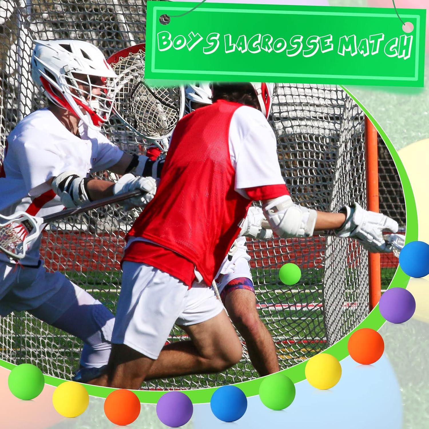 Pelotas de Lacrosse Sosation 50 Piezas 6.35 cm Goma Suave