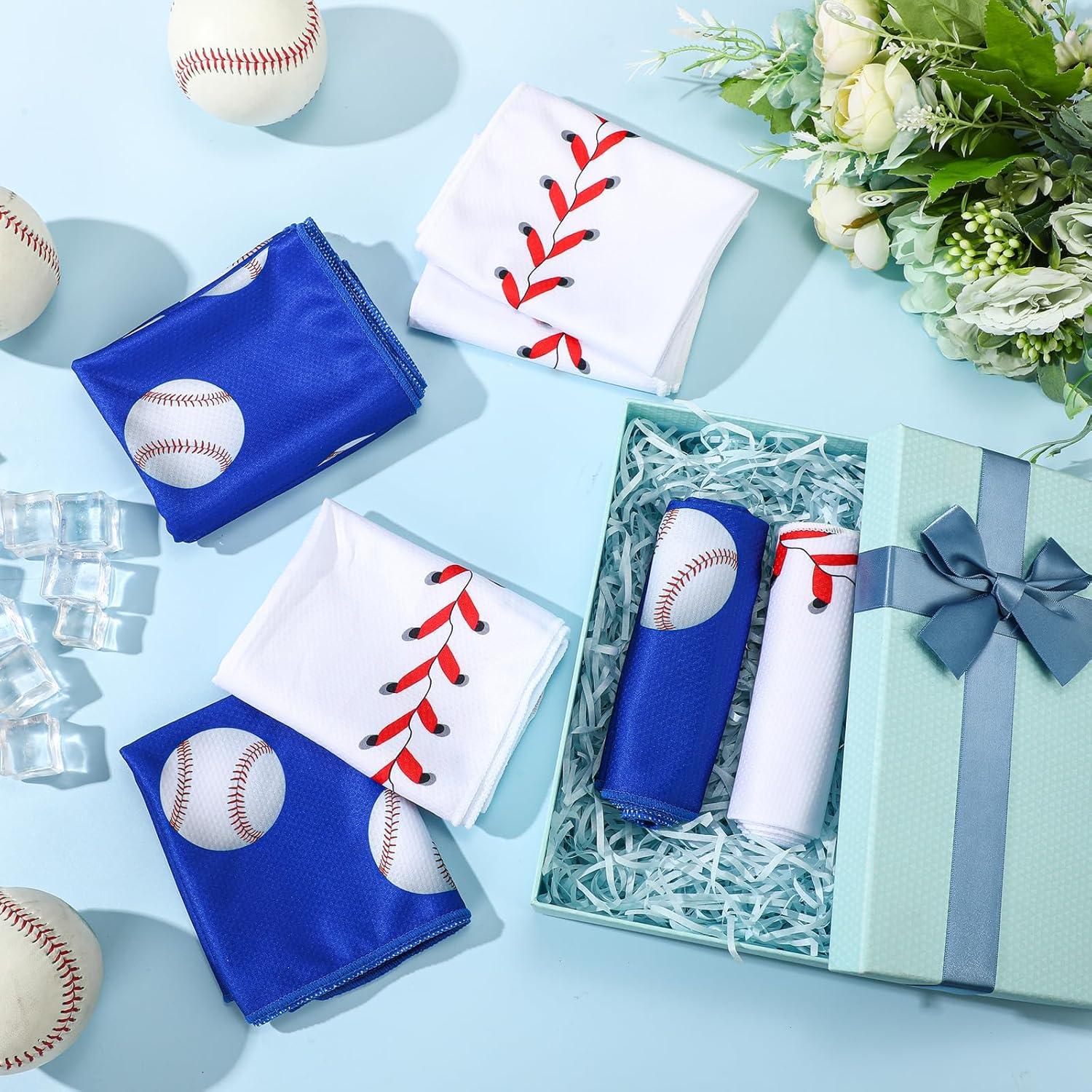 12 Toallas Enfriadoras de Microfibra Remagr 76.2x22.9cm Béisbol