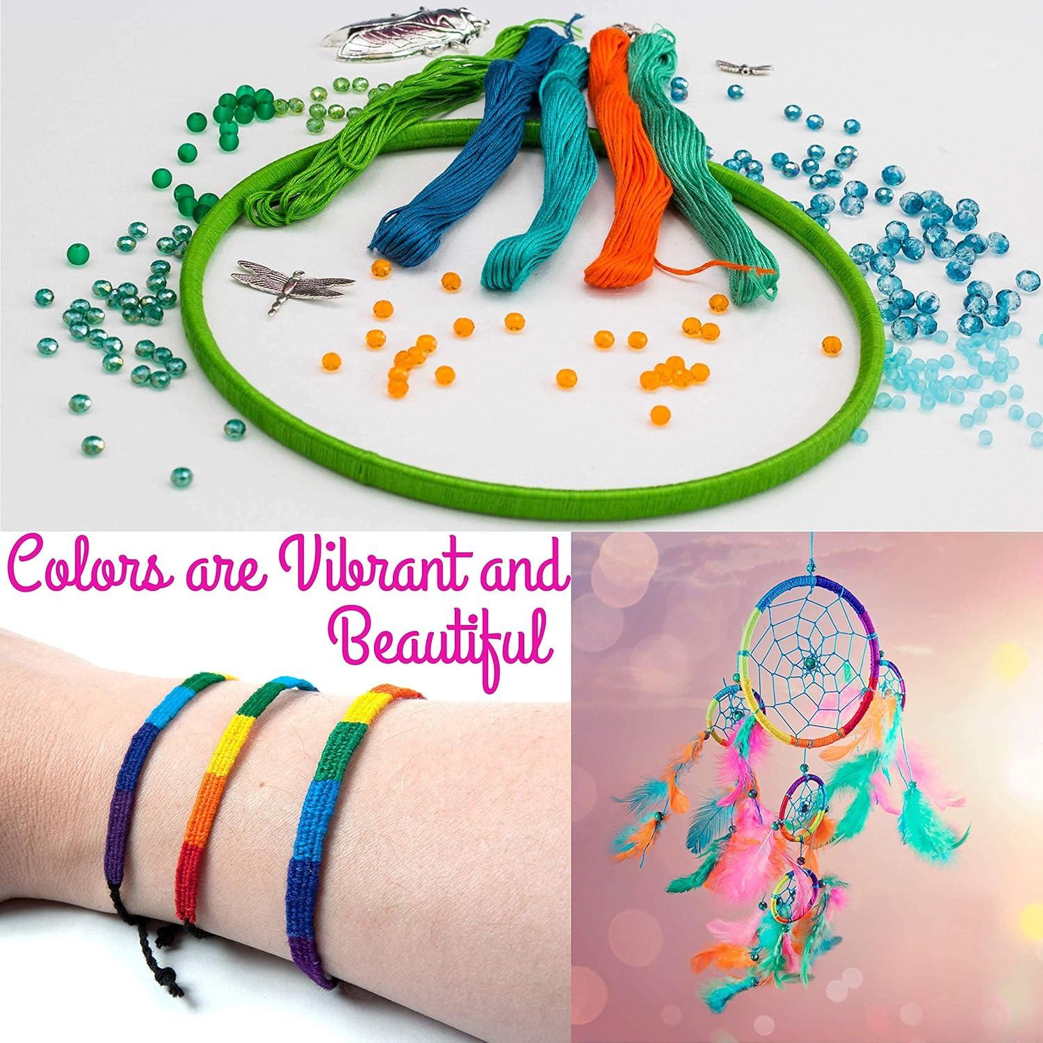 Hilos de Bordado Elementos de Athena - 447 Colores Algodón