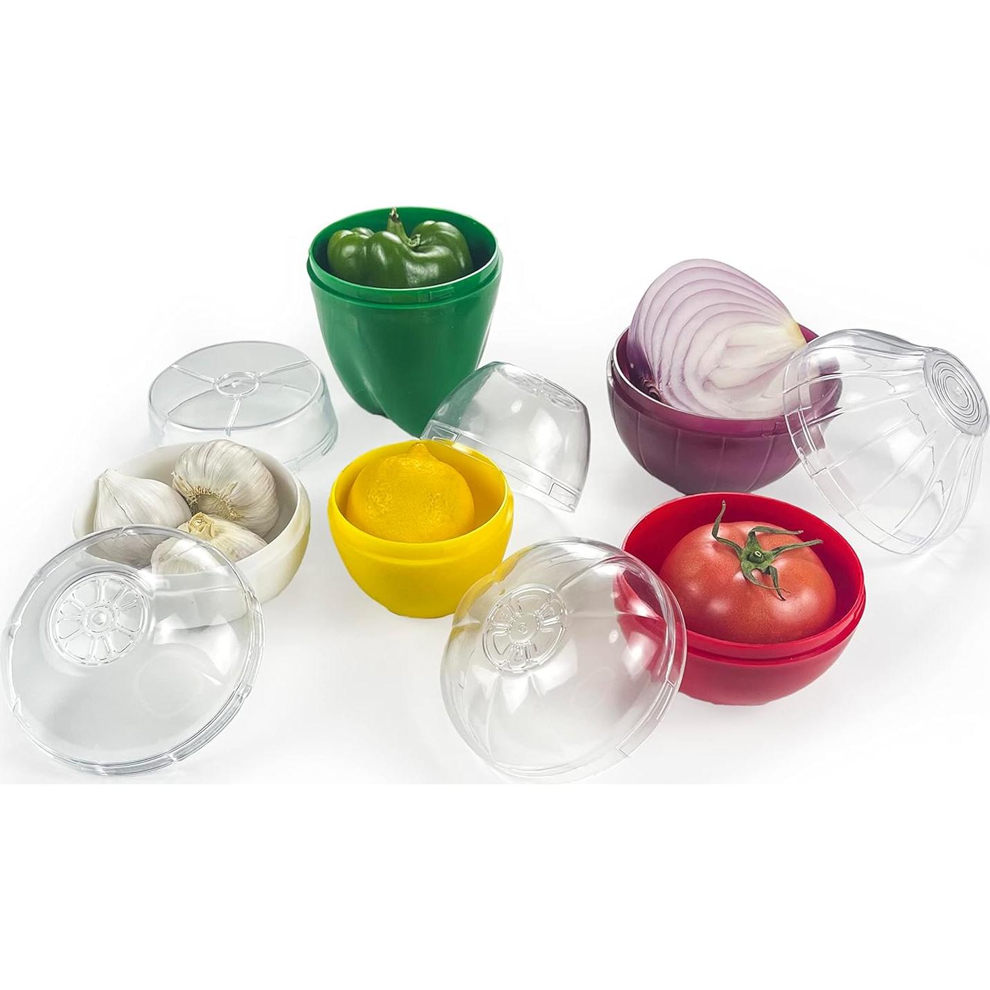 5PCS Contenedores de Almacenamiento Frutas y Verduras Magicaleast