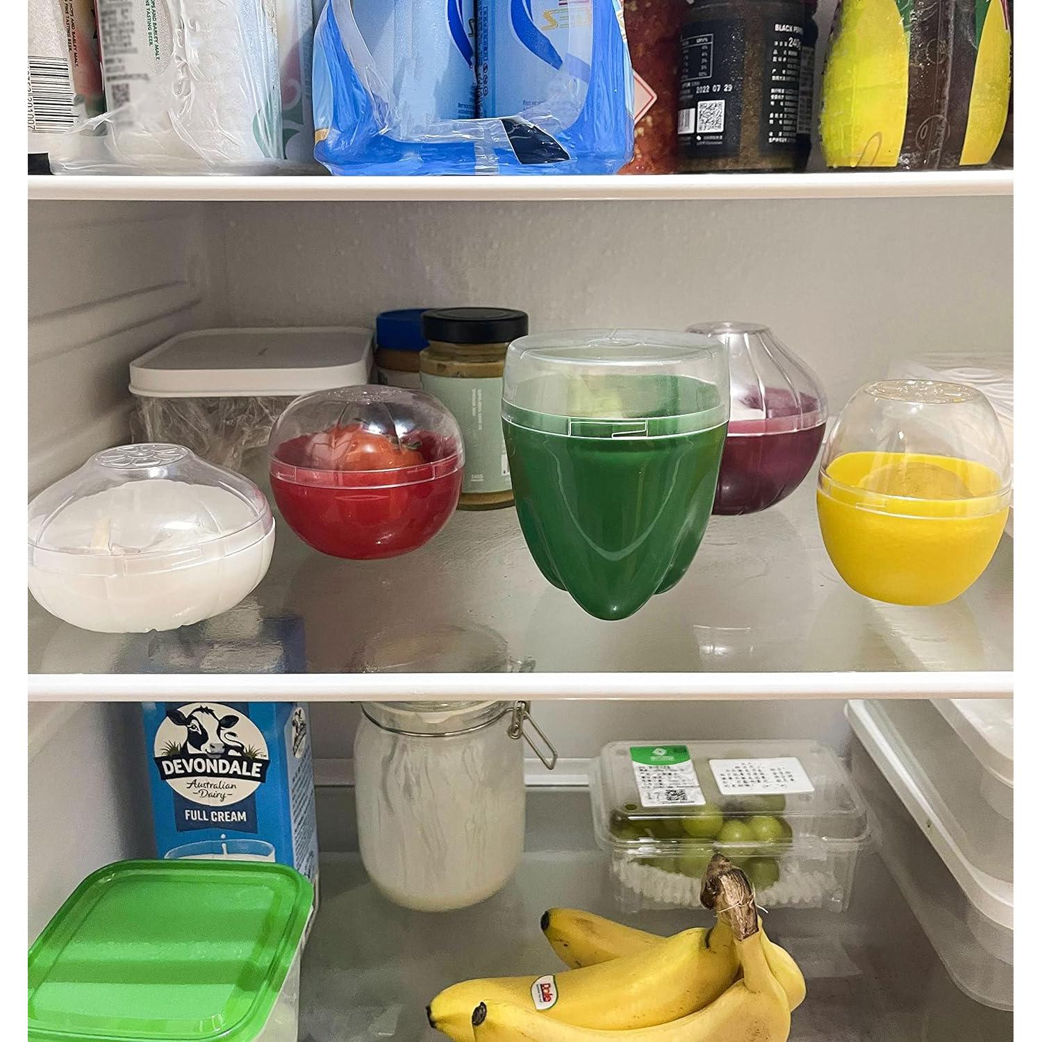 5PCS Contenedores de Almacenamiento Frutas y Verduras Magicaleast