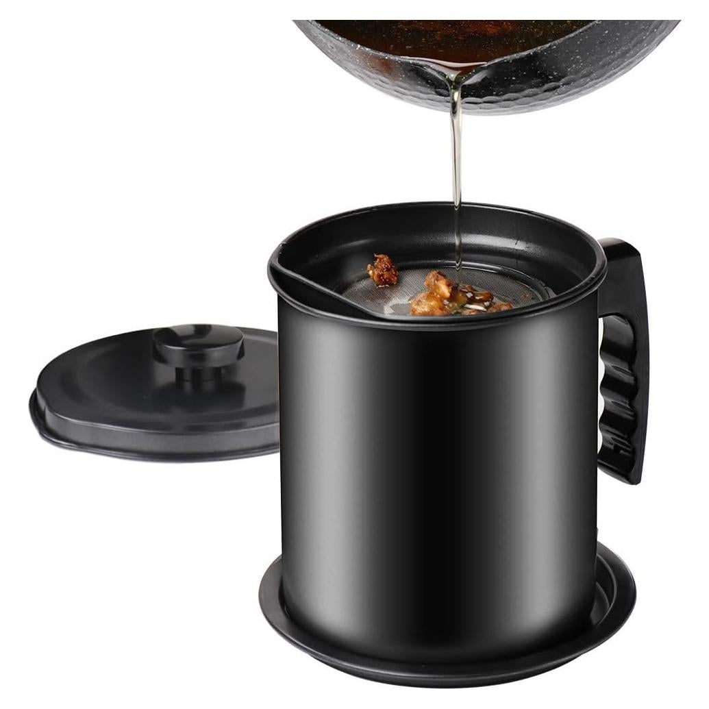 Contenedor de Grasa de Tocino Cambom 1.3L con Colador de Malla