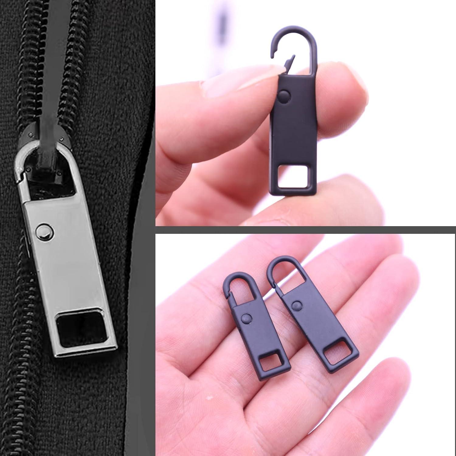 Tiradores de Cremallera Urmspst 8 Piezas Metal 4 Colores