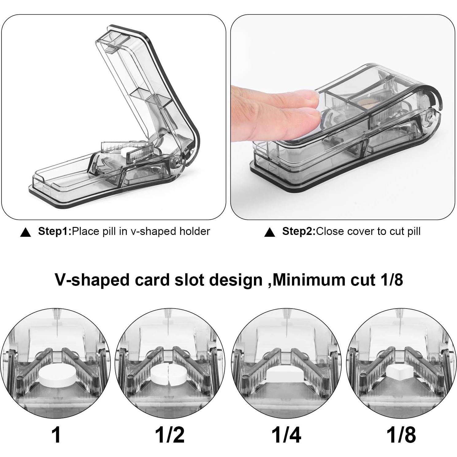 Cortador de Pastillas AVIDACE 2PCS Profesional Negro