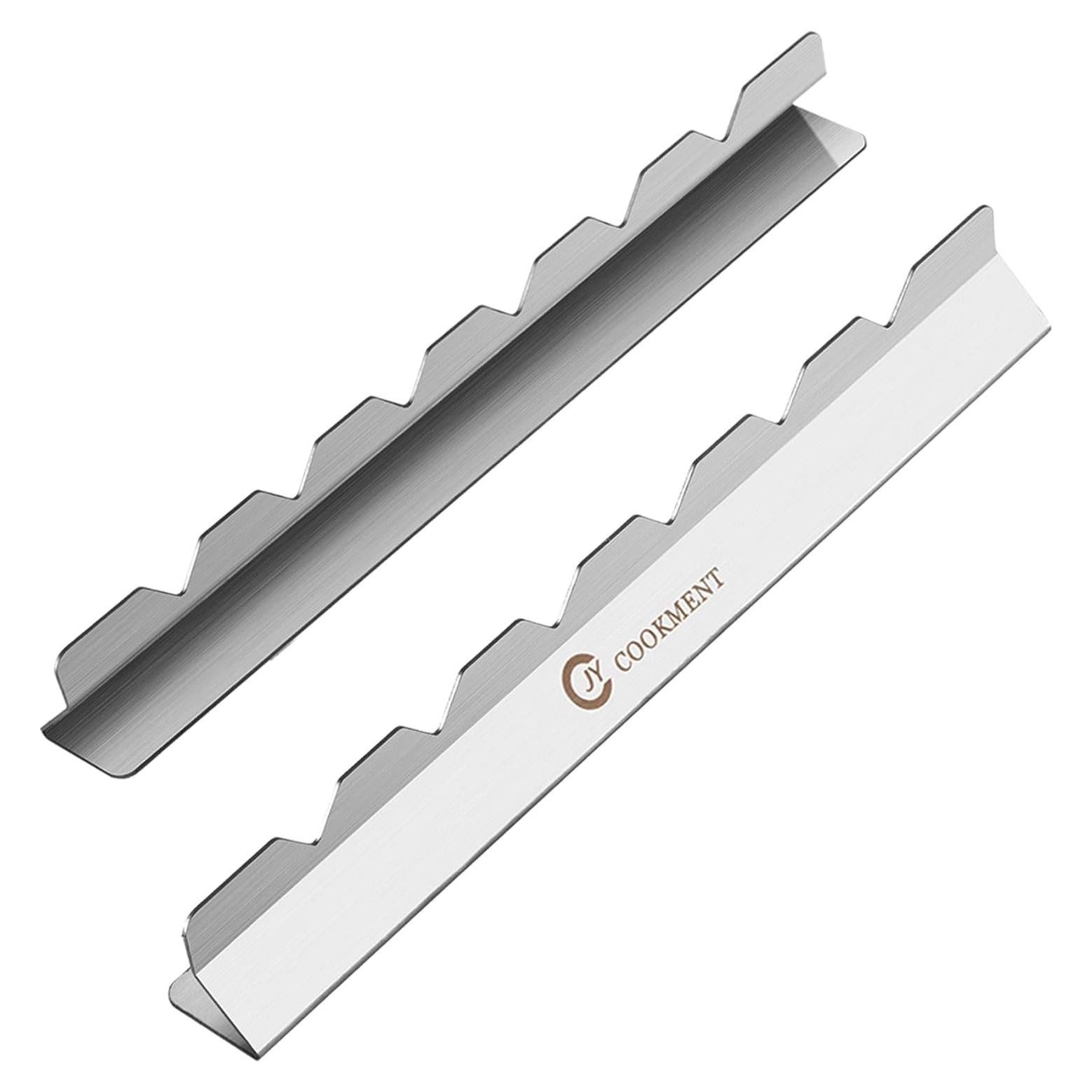 Soporte para Brochetas de BBQ JY COOKMENT Acero Inoxidable 2 Piezas