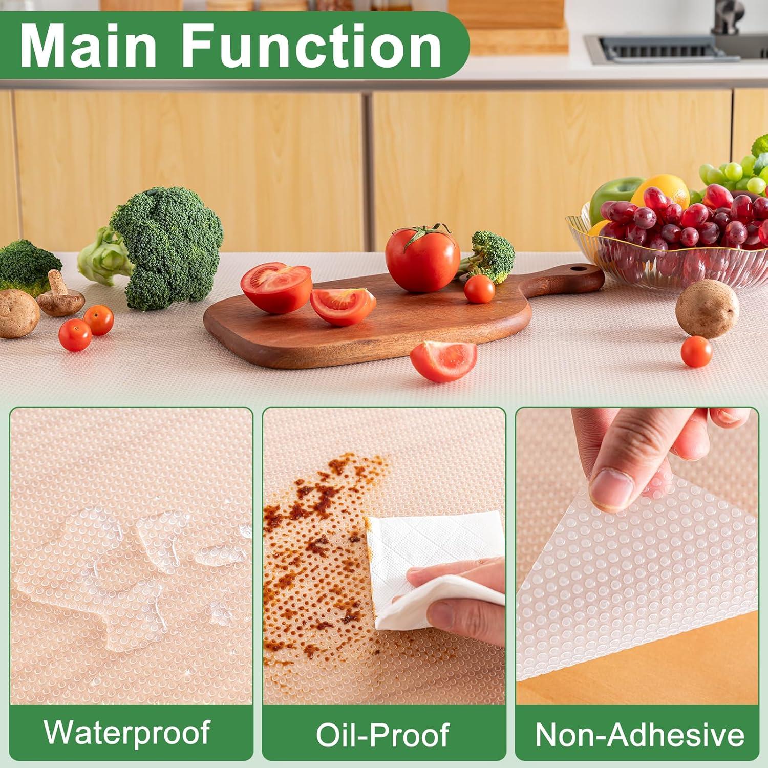 Forro de Estante Amrules 30.48x304.8 cm EVA Antideslizante