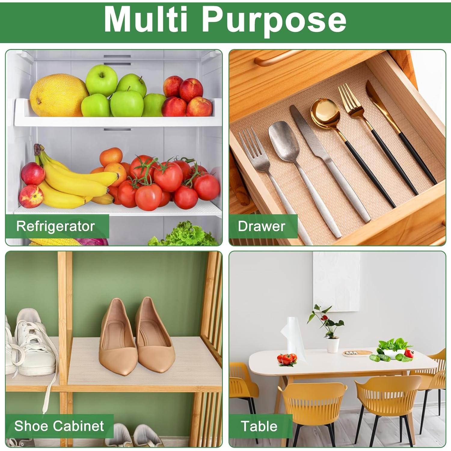 Forro de Estante Amrules 30.48x304.8 cm EVA Antideslizante