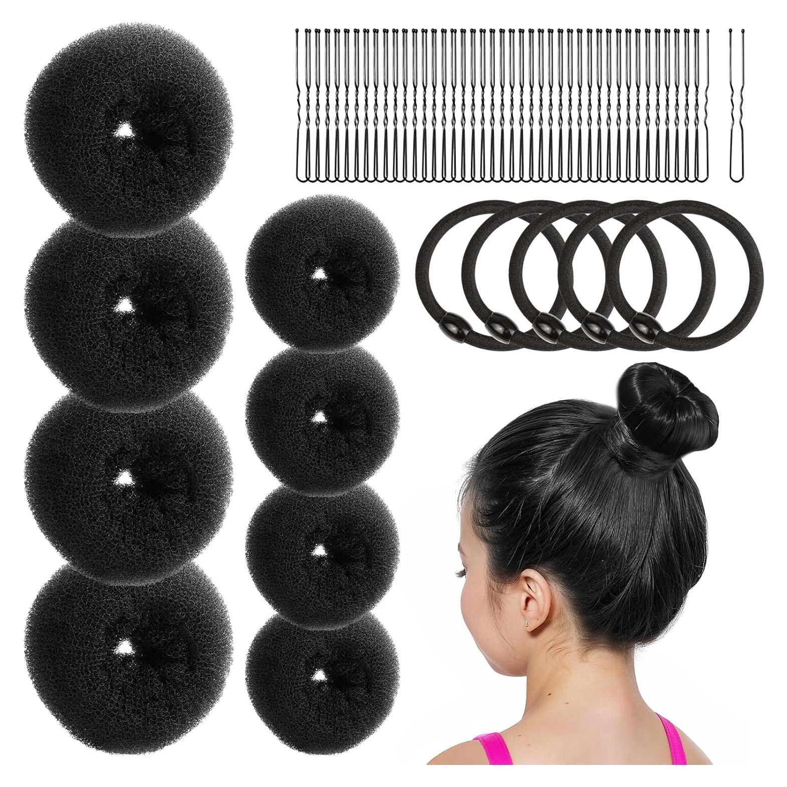 Set de Hacedores de Moño para Cabello FANDAMEI - 8 Piezas