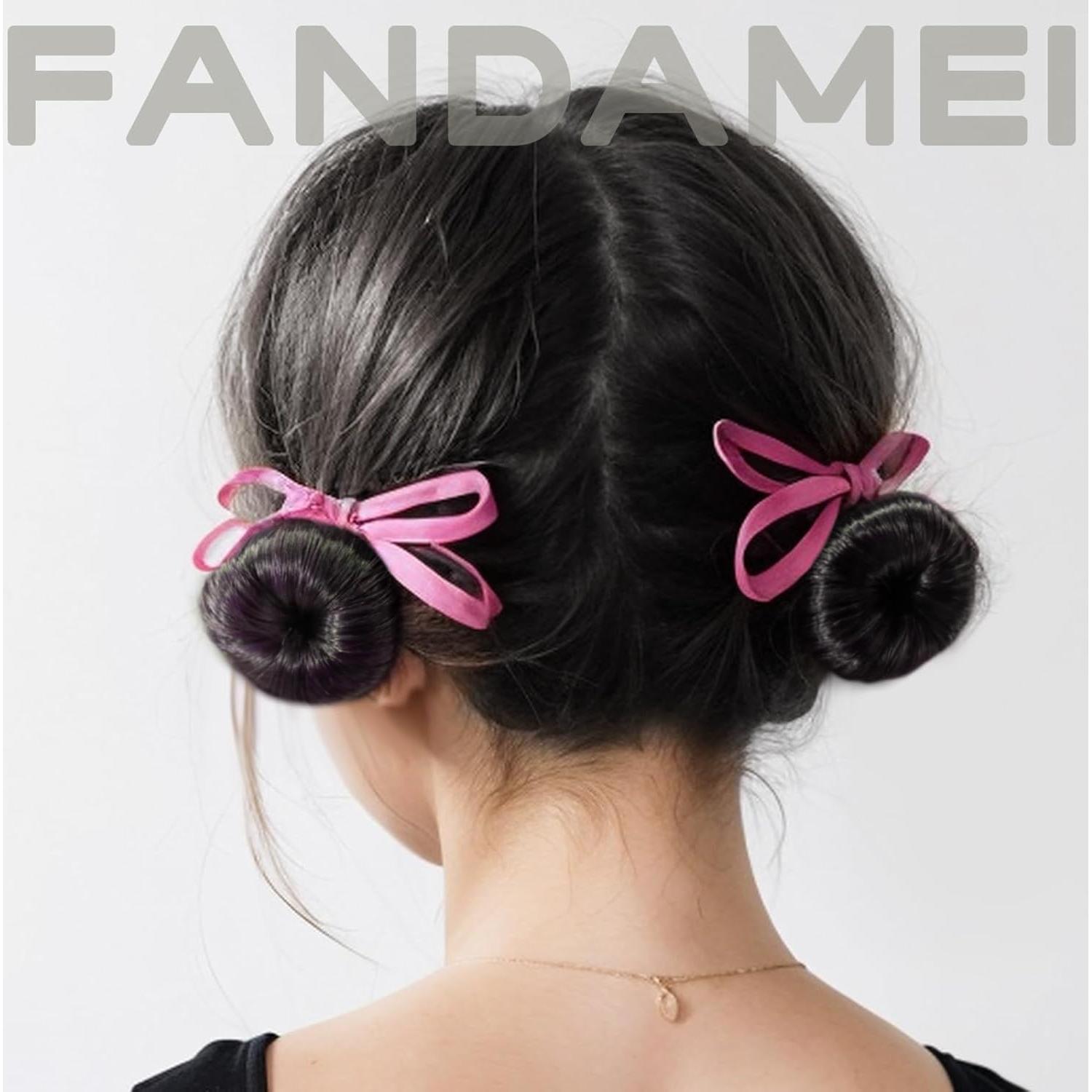 Set de Hacedores de Moño para Cabello FANDAMEI - 8 Piezas