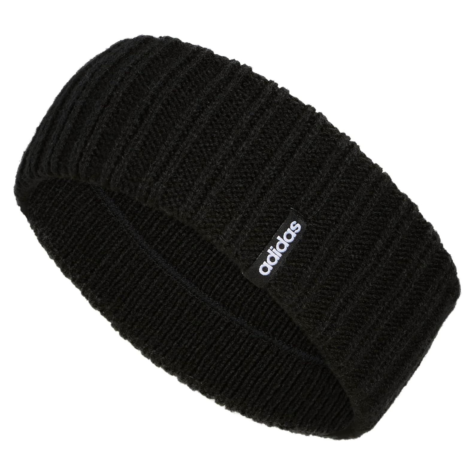 Diadema de punto difuso adidas para mujer - Forro polar suave