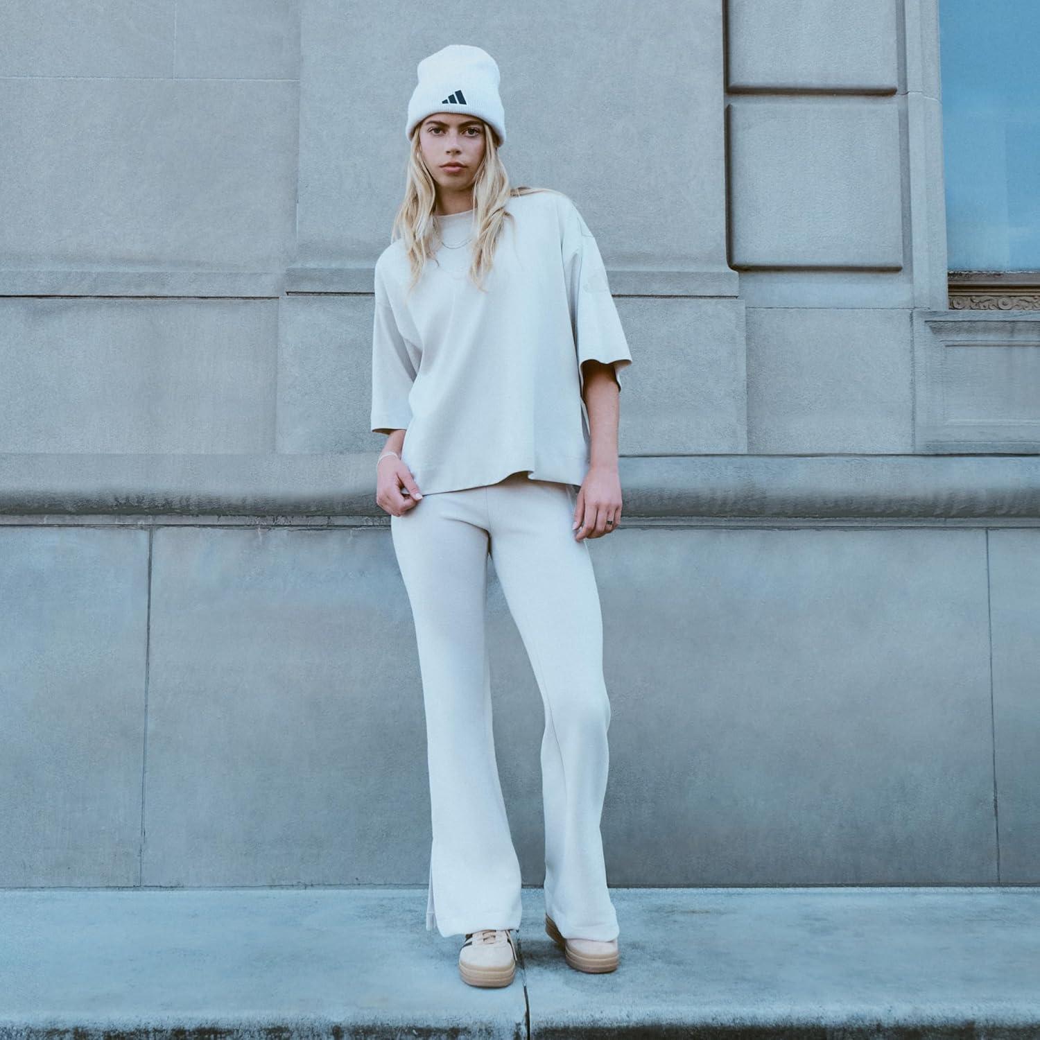 Diadema de punto difuso adidas para mujer - Forro polar suave