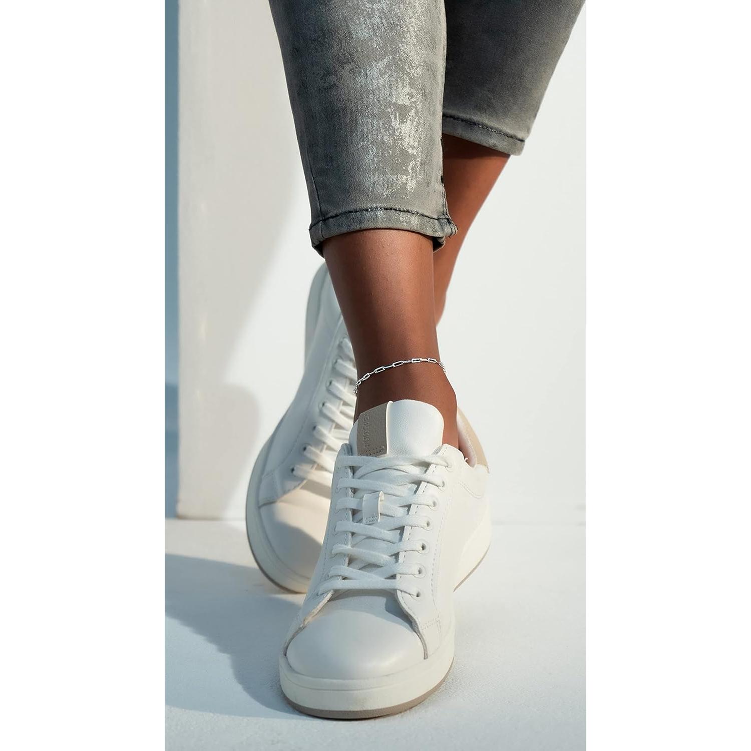 Pulsera de Tobillo Miabella Plata Esterlina 925 2.5mm Hecha en Italia