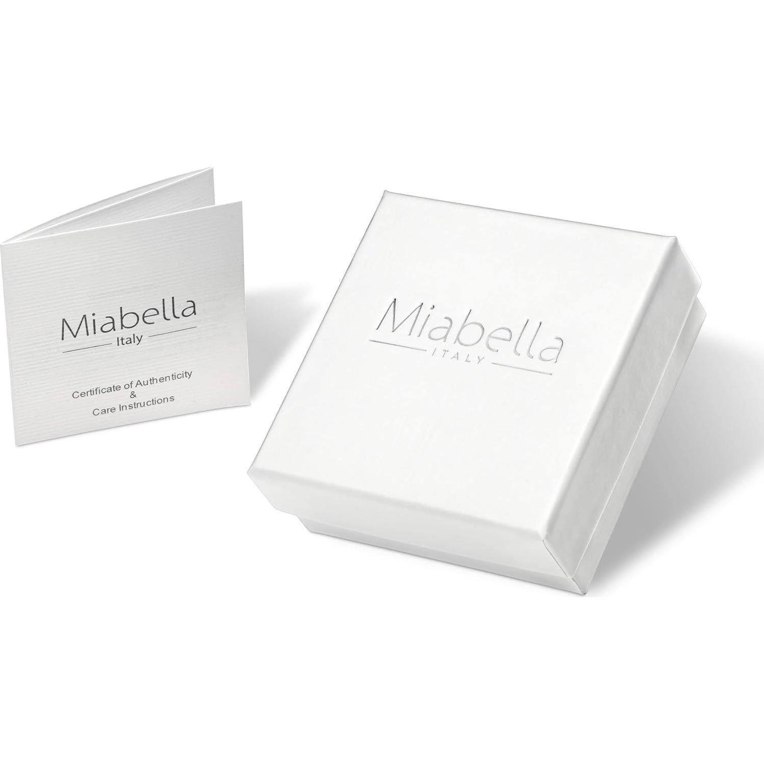 Pulsera de Tobillo Miabella Plata Esterlina 925 2.5mm Hecha en Italia