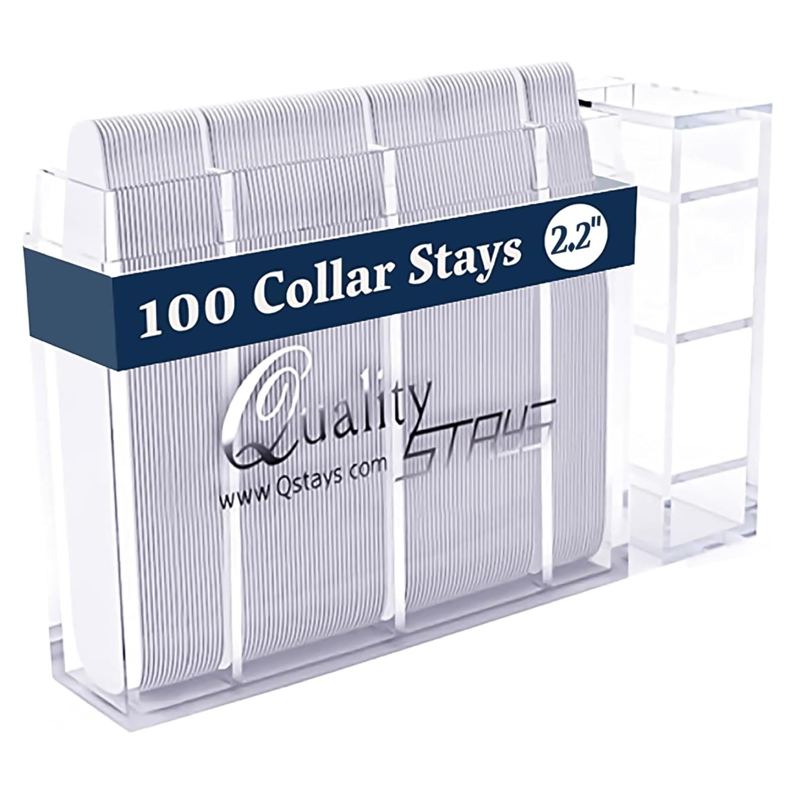 100 Estabilizadores de Cuello de Plástico Quality Stays 5.58 cm