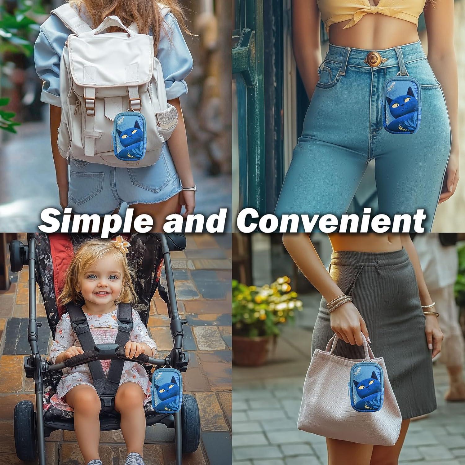 Funda Desinfectante de Manos YagCu Azul 30 ml Neopreno