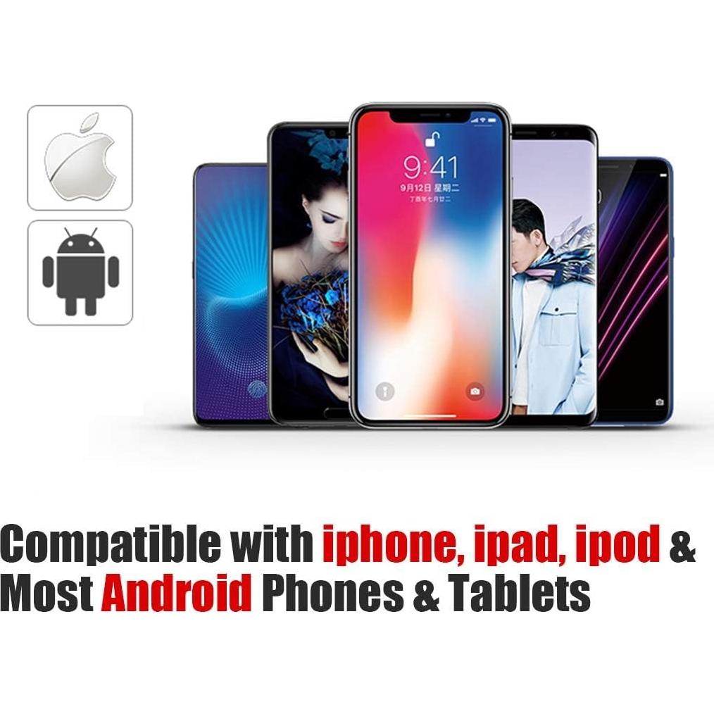 Obturador Remoto Bluetooth 5.0 ASHUTB AB Shutter 3 Negro