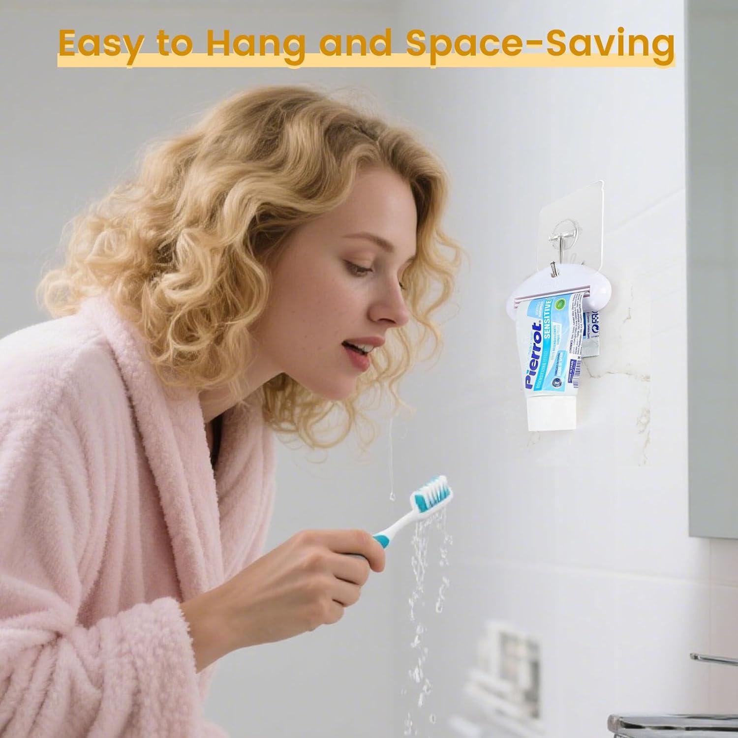 Exprimidor de Pasta de Dientes LOVEINUSA - 4 Colores, 8.9x3.6cm