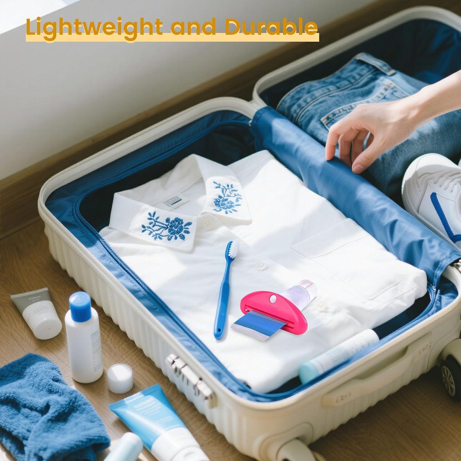 Exprimidor de Pasta de Dientes LOVEINUSA - 4 Colores, 8.9x3.6cm