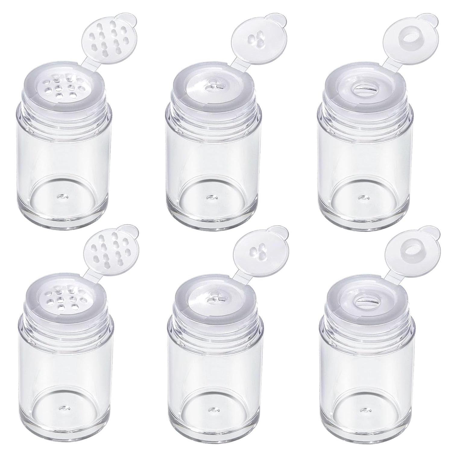Mini Botellas Vacías RAYNAG para Polvo Suelto - 10 ml, 3 Estilos