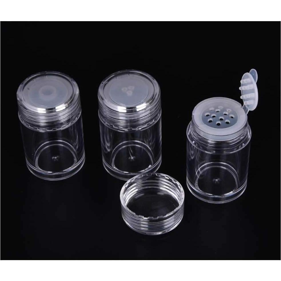 Mini Botellas Vacías RAYNAG para Polvo Suelto - 10 ml, 3 Estilos