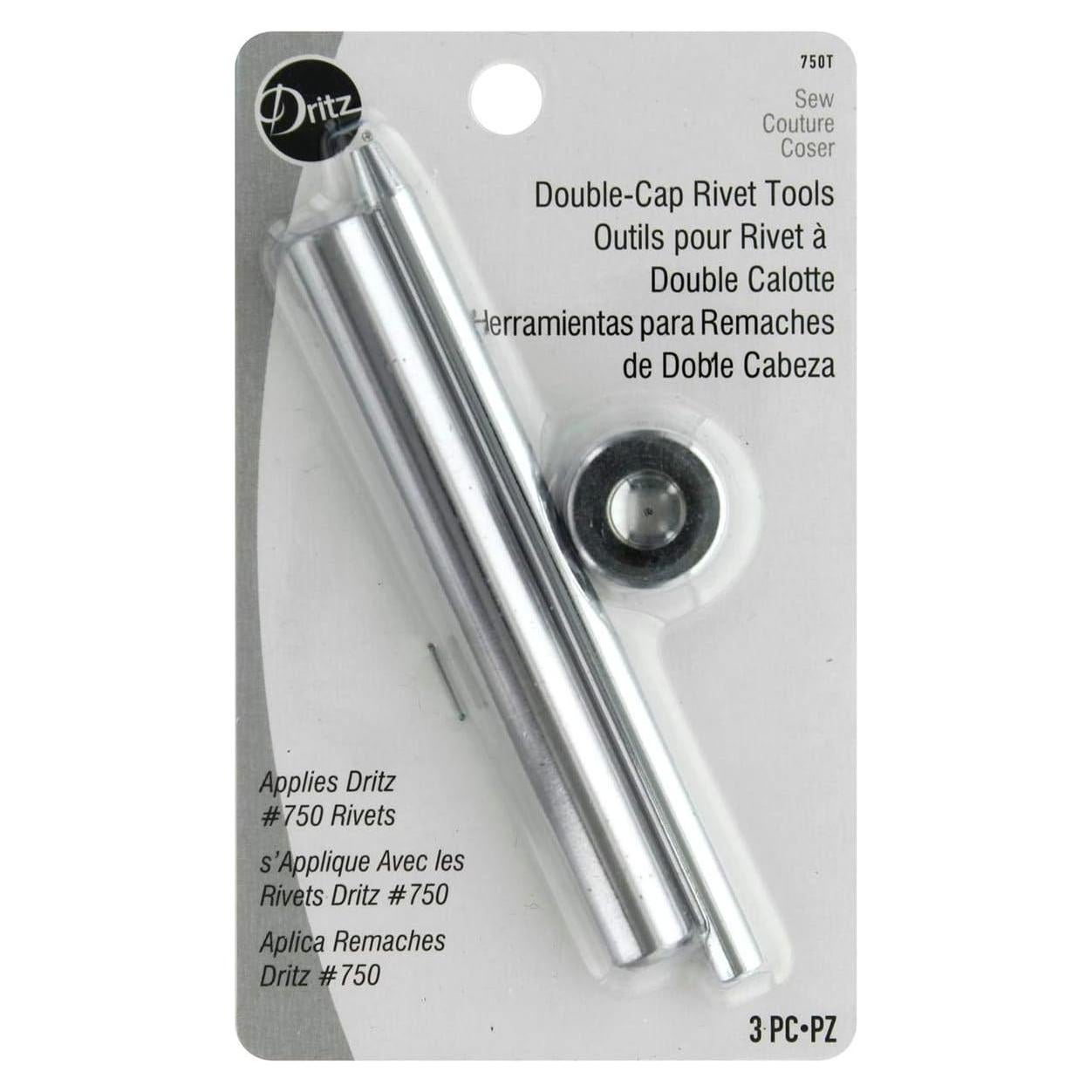 Herramientas de Remaches Dritz 750T - Metal, 3 Piezas