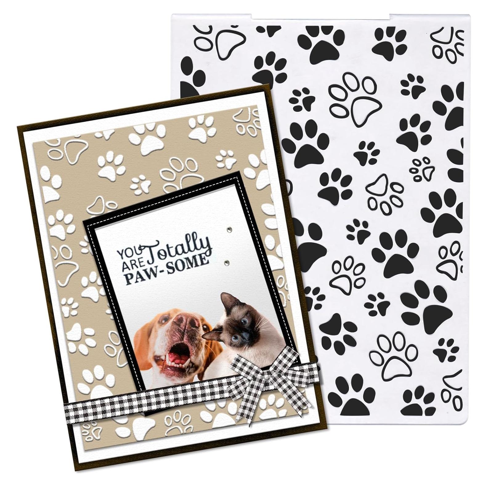 Carpeta de Embossing 3D On-Airstore Huella de Patas