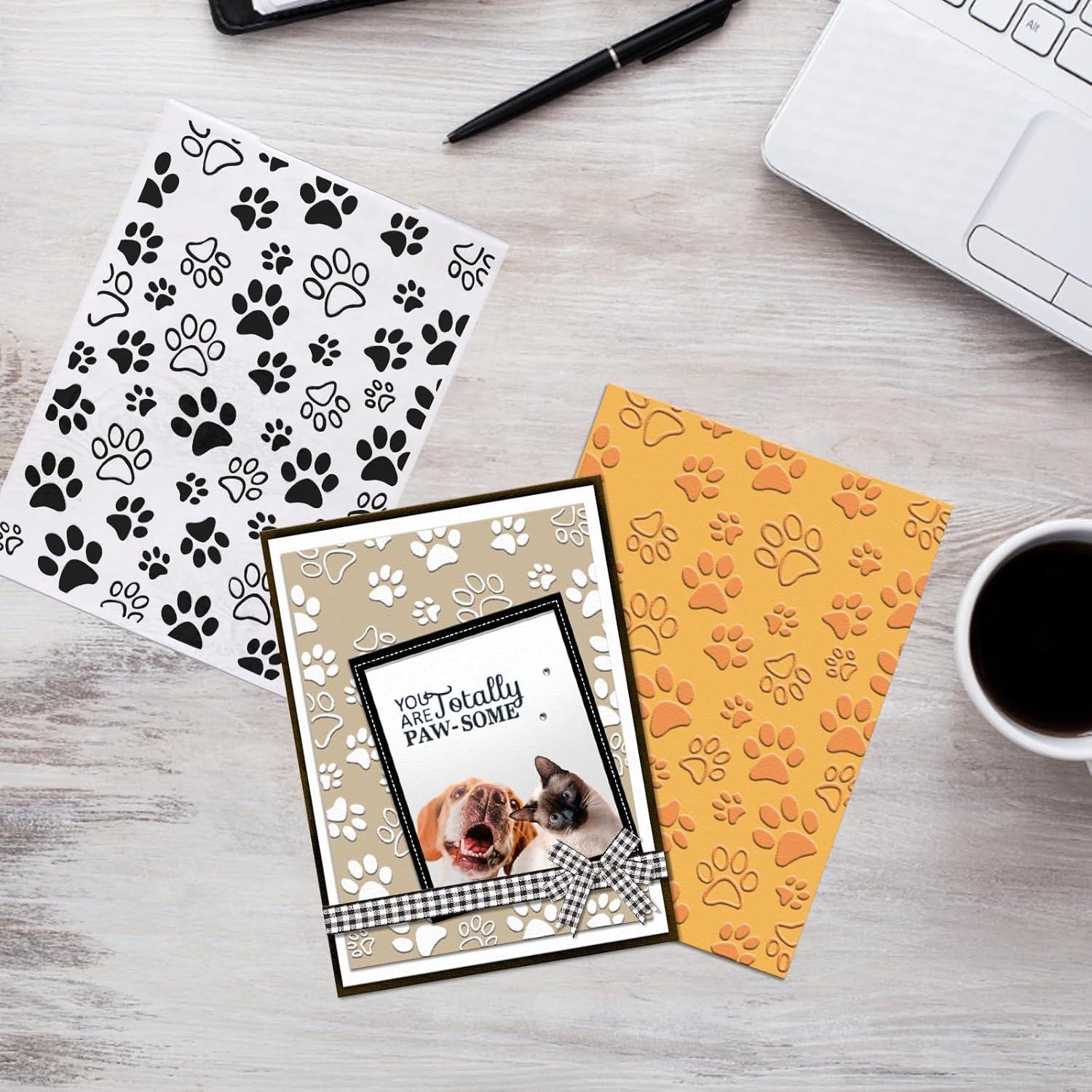 Carpeta de Embossing 3D On-Airstore Huella de Patas