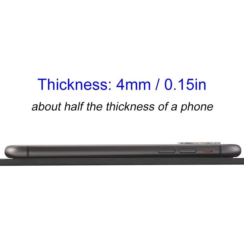 Hoja de goma MIIDII para reparación de suelas de zapatos 4 mm