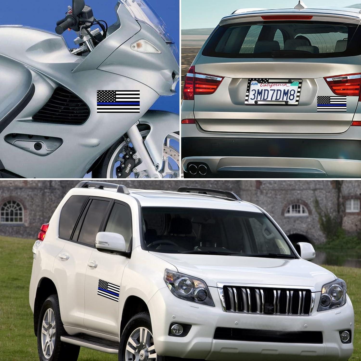 Marco de Placa de Licencia BGGTMO USA Negro - Paquete de 2