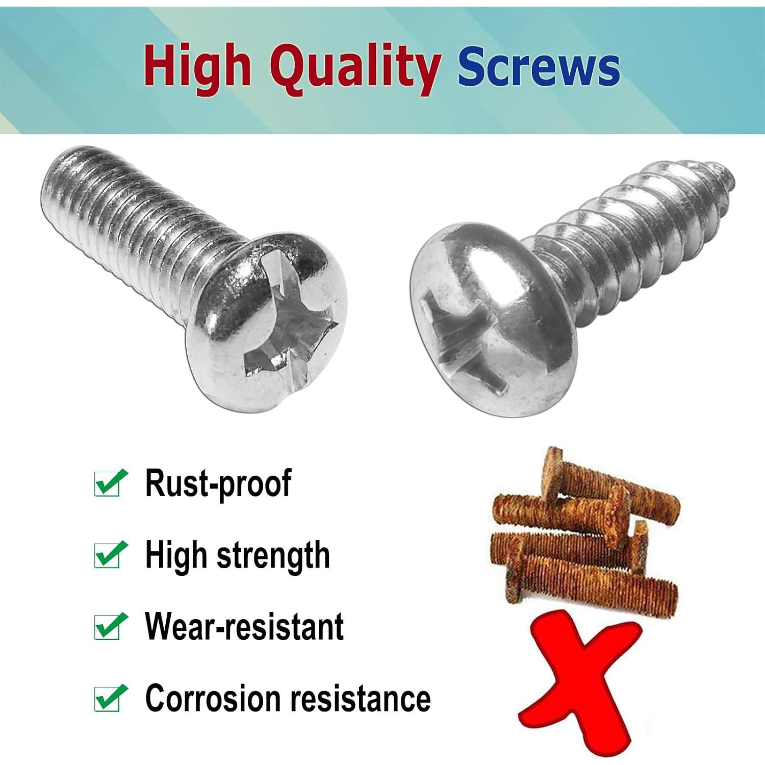 Marco de Placa de Licencia BGGTMO USA Negro - Paquete de 2