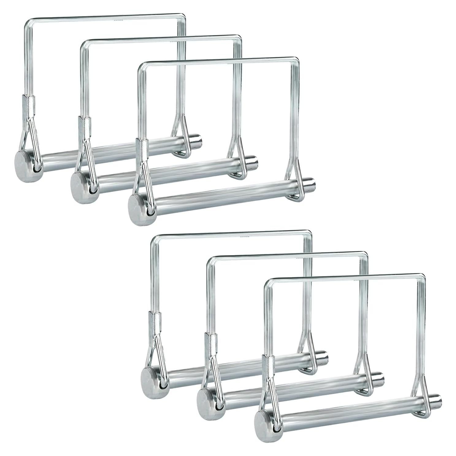 Paquete de 6 Pasadores Cuadrados para Remolque PINAILER