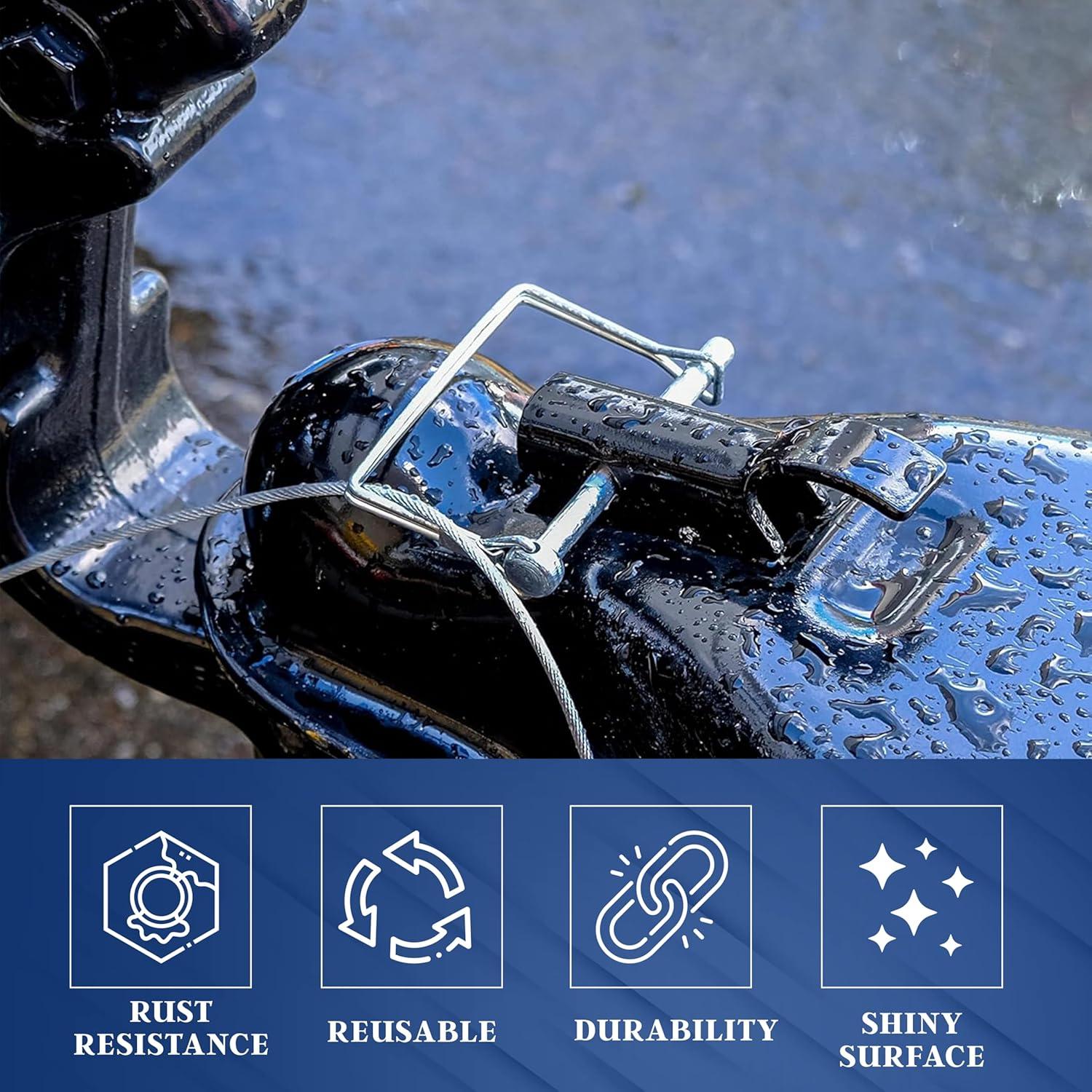 Paquete de 6 Pasadores Cuadrados para Remolque PINAILER