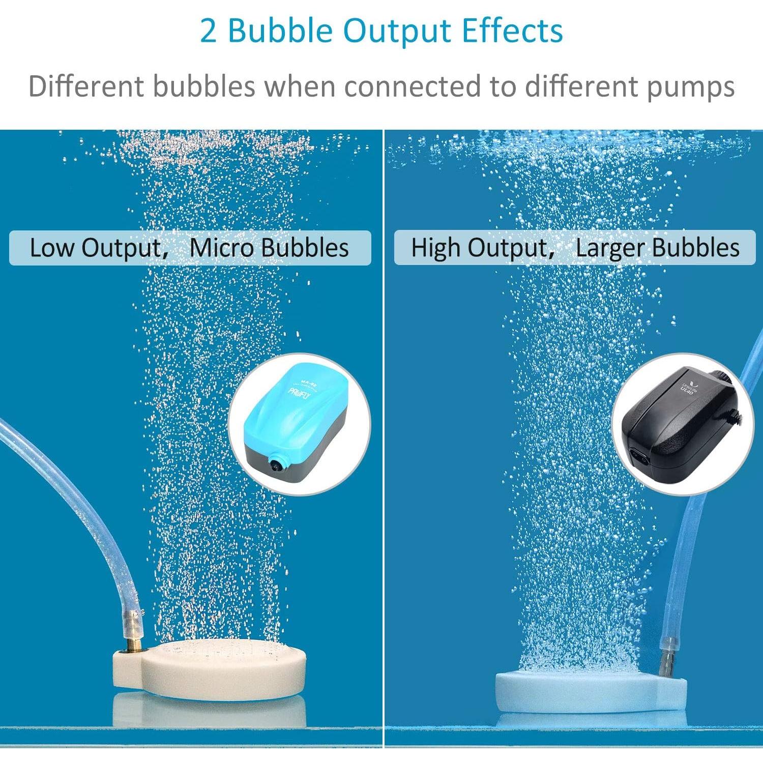 Difusor de burbujas de aire Pawfly 5.08 cm para acuario