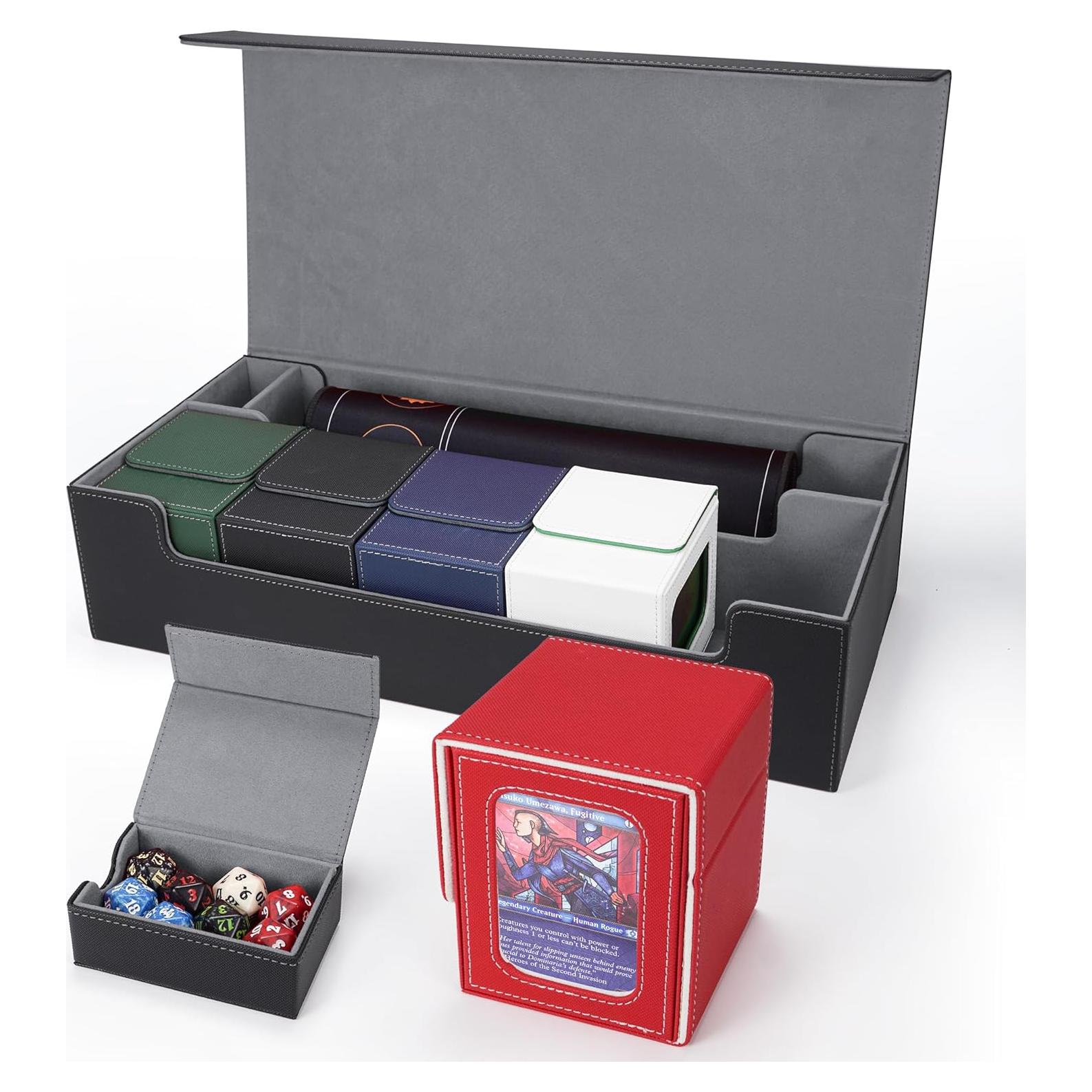 Caja de Deck MTG AFIING 6 en 1 para 2400 Cartas