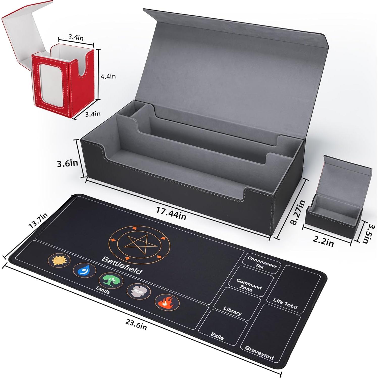 Caja de Deck MTG AFIING 6 en 1 para 2400 Cartas