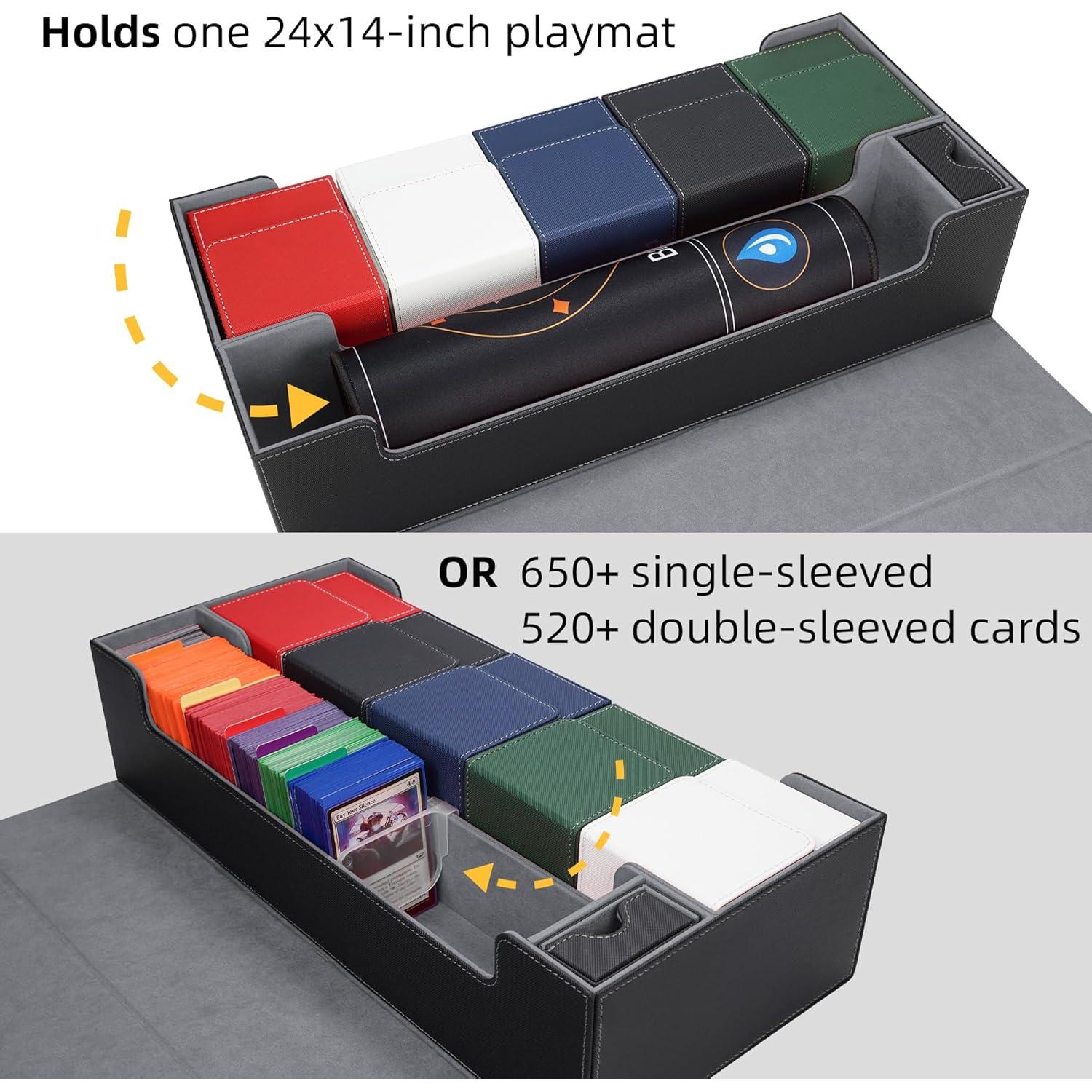 Caja de Deck MTG AFIING 6 en 1 para 2400 Cartas