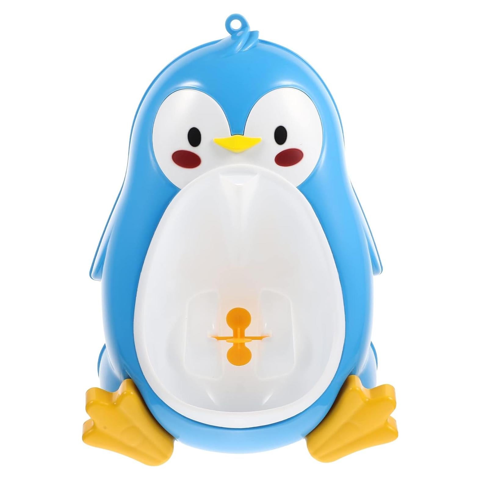 Orinal de Entrenamiento para Niños Pingüino Azul - ABS