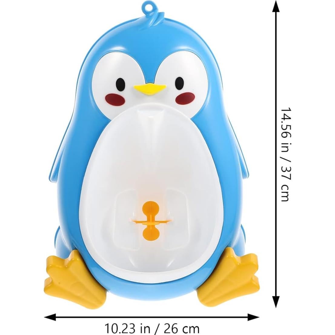 Orinal de Entrenamiento para Niños Pingüino Azul - ABS
