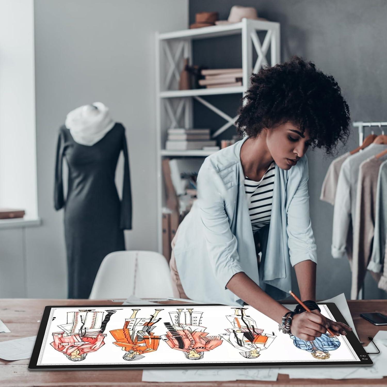 Pad de Luz LED A1 TOHETO 90x60cm Inalámbrico 3 Modos