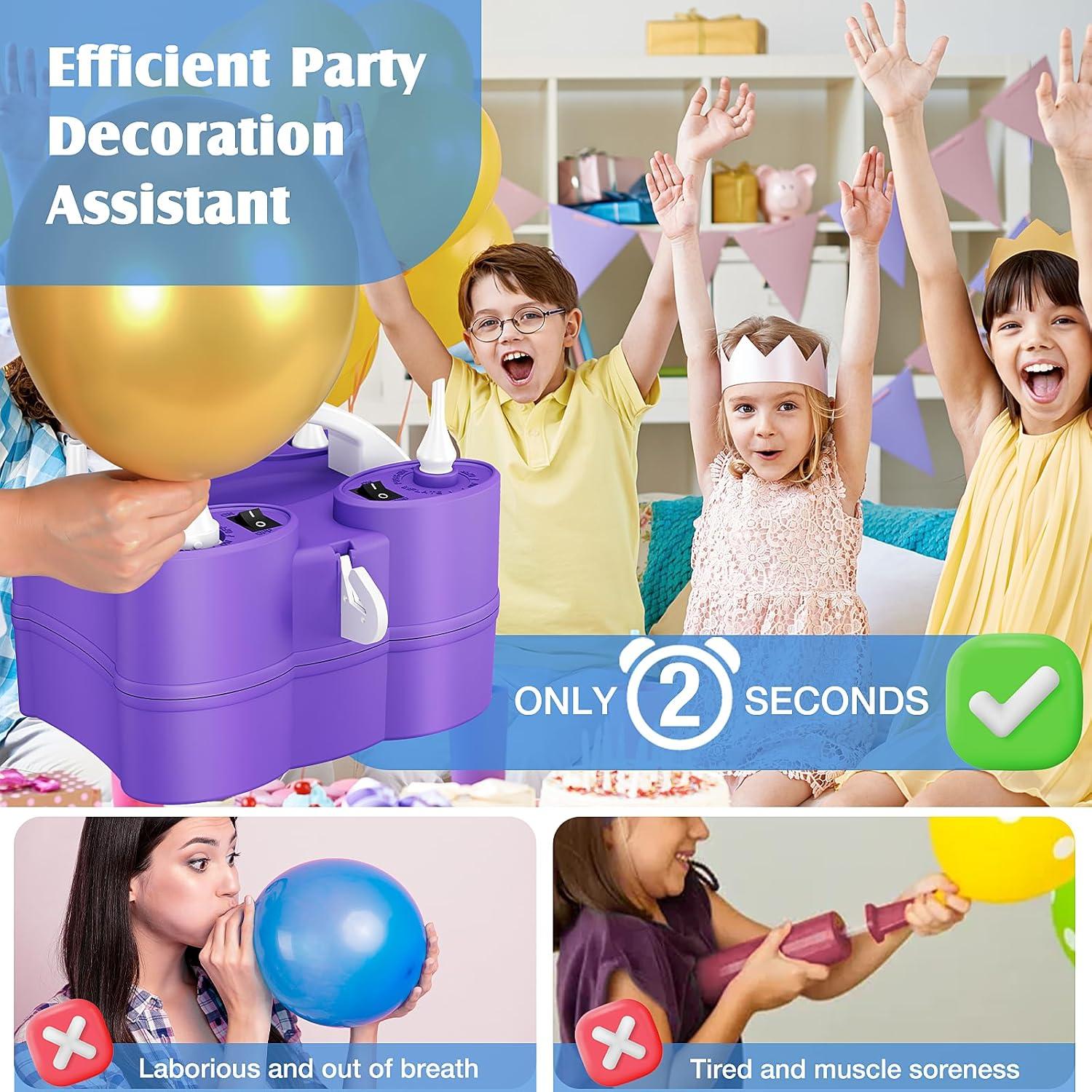 Bomba de aire eléctrica jojnawa EBPump-PL 3 en 1 para globos