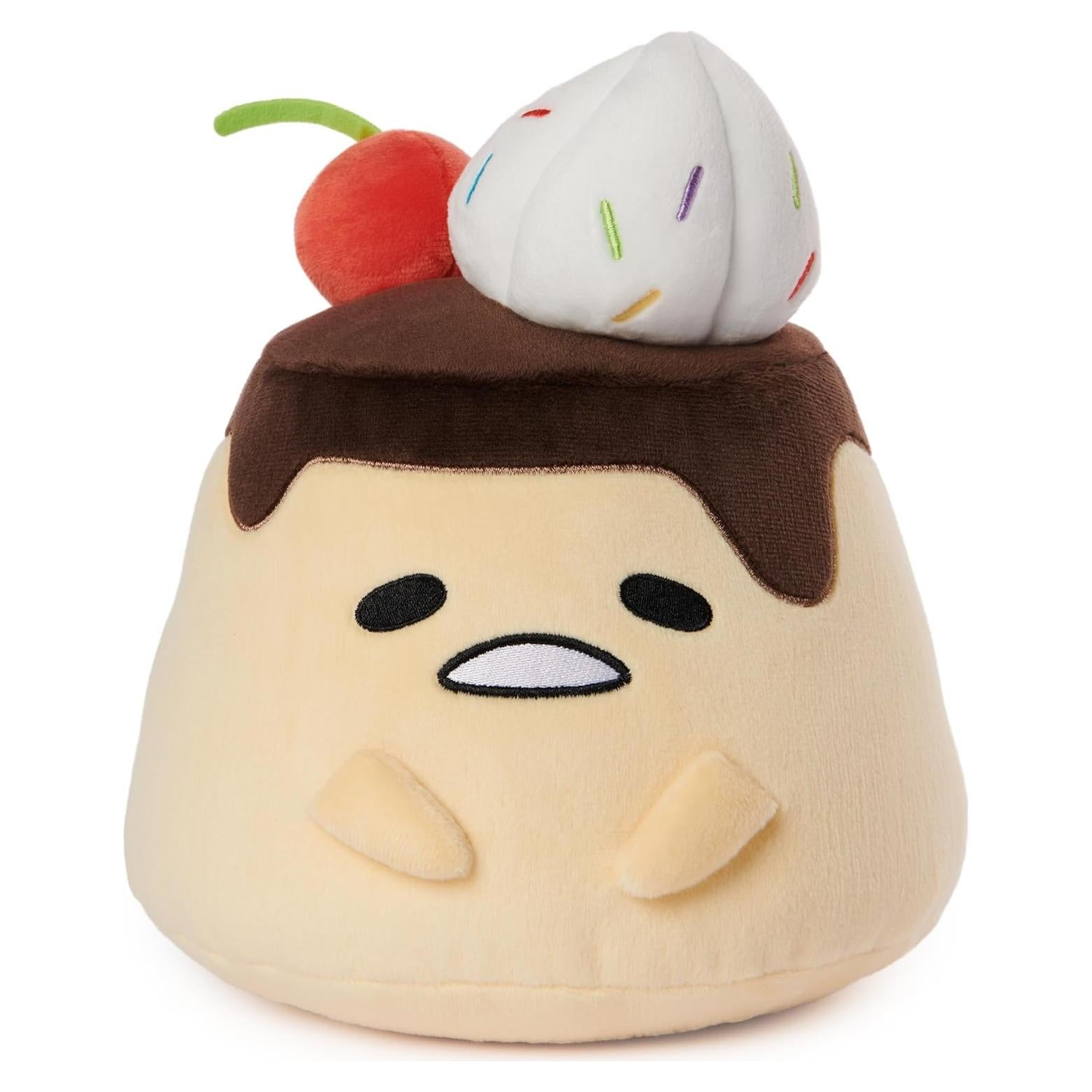 Peluche GUND Sanrio Gudetama Flan 23 cm - Suave y Lavable