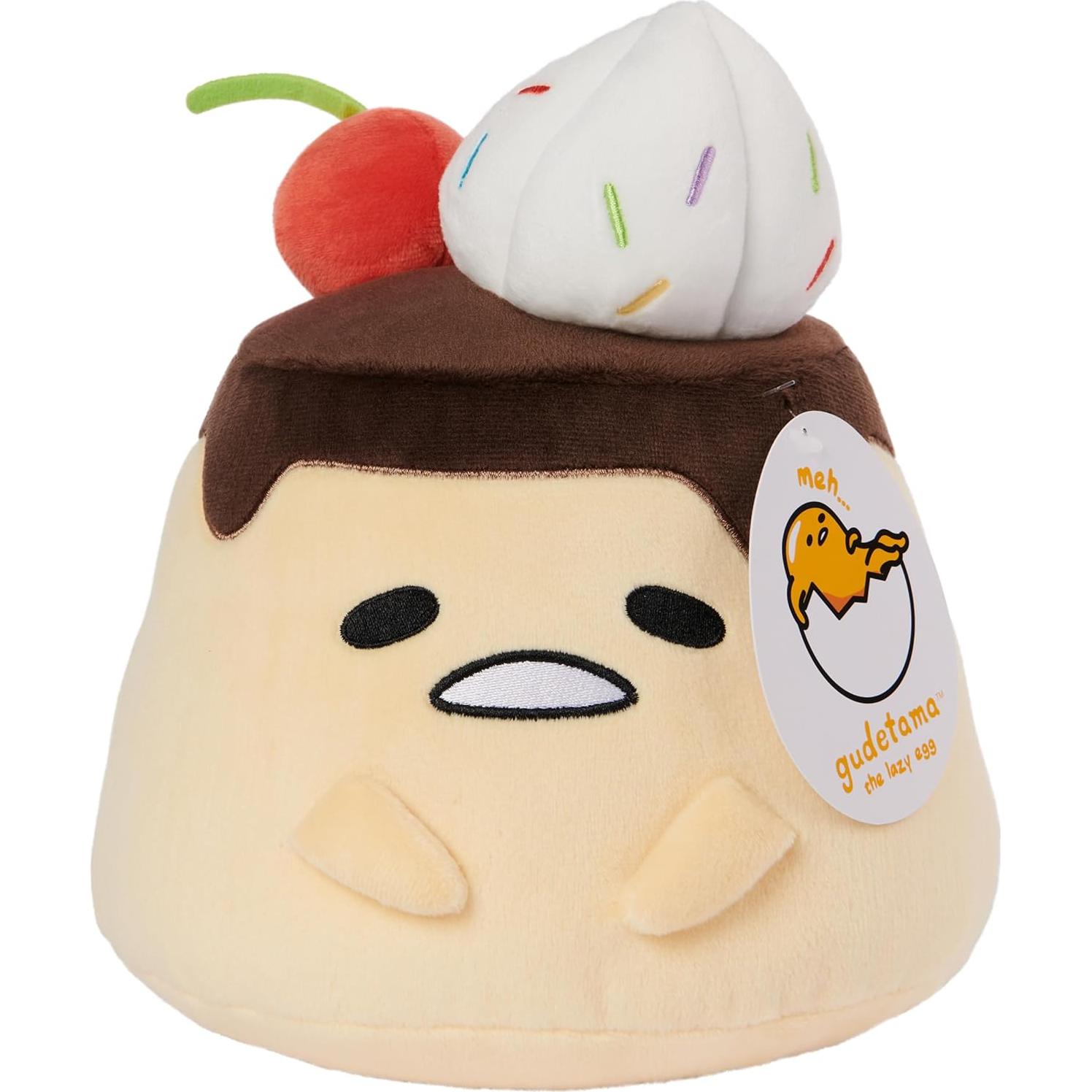 Peluche GUND Sanrio Gudetama Flan 23 cm - Suave y Lavable