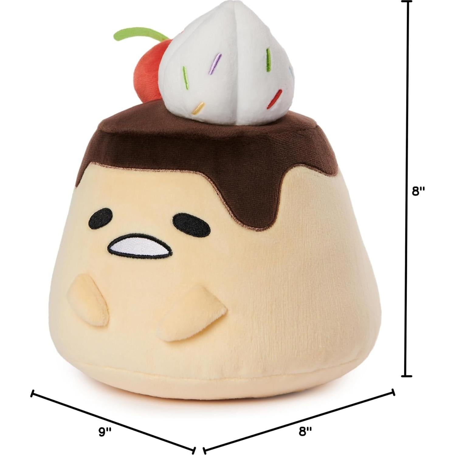 Peluche GUND Sanrio Gudetama Flan 23 cm - Suave y Lavable