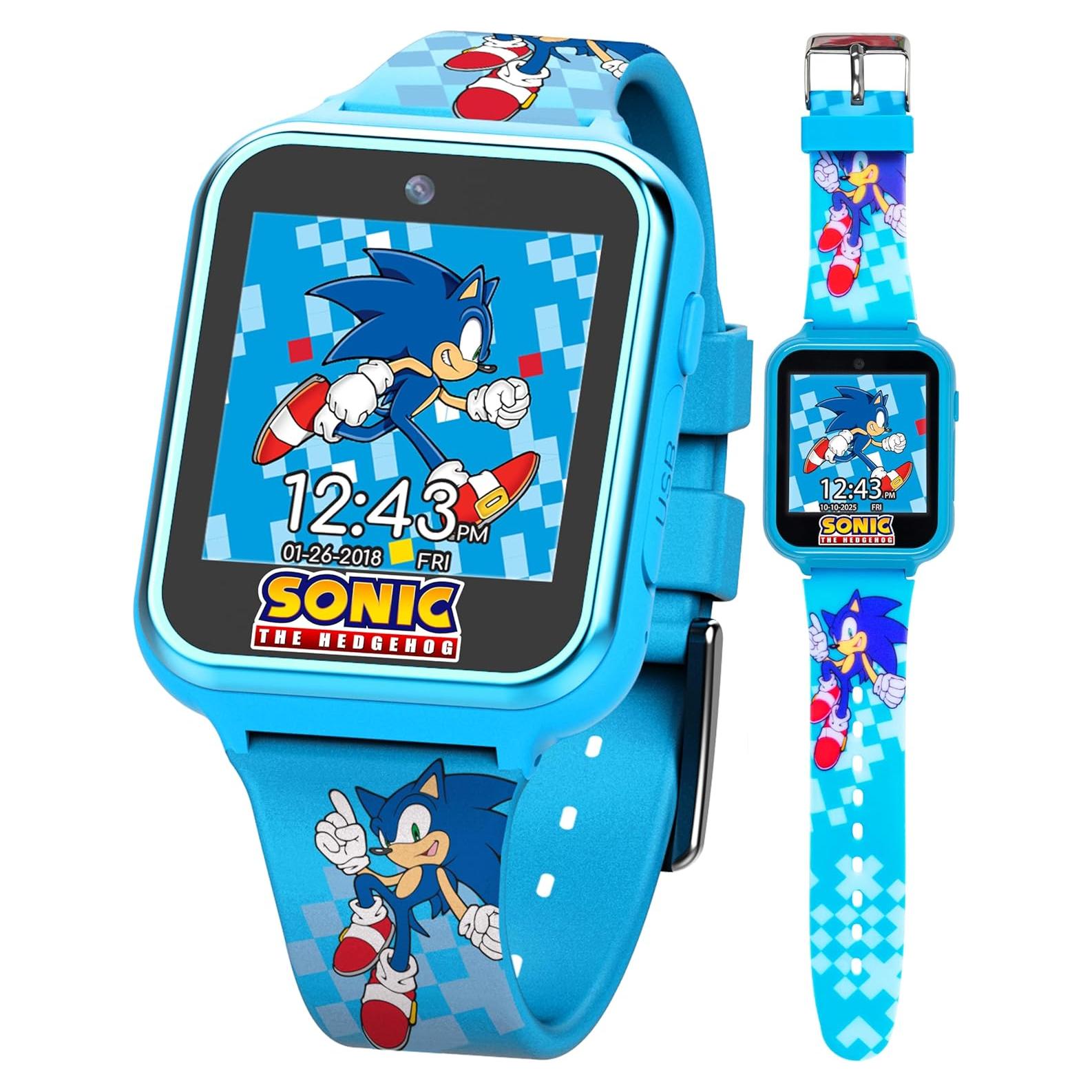 Reloj Inteligente para Niños Sonic the Hedgehog SNC4055AZ - Cámara, Juegos