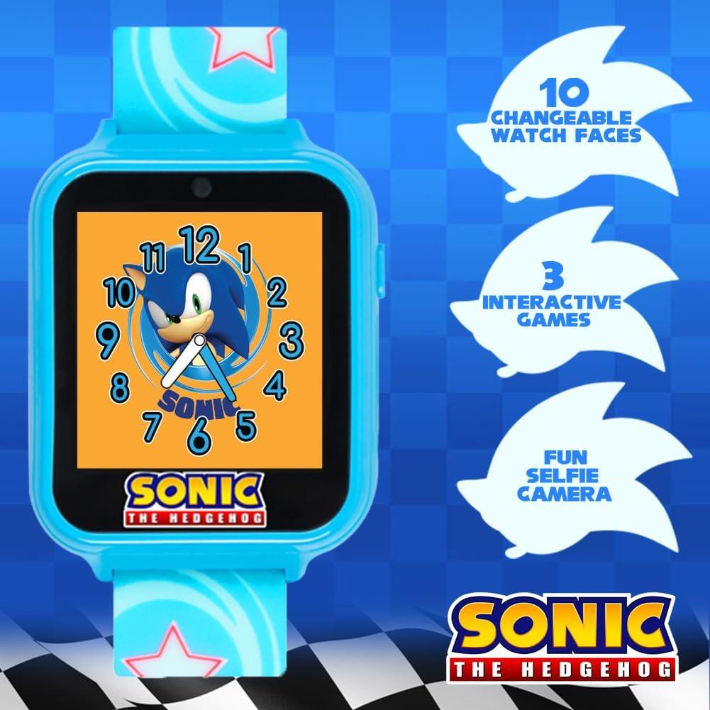 Reloj Inteligente para Niños Sonic the Hedgehog SNC4055AZ - Cámara, Juegos