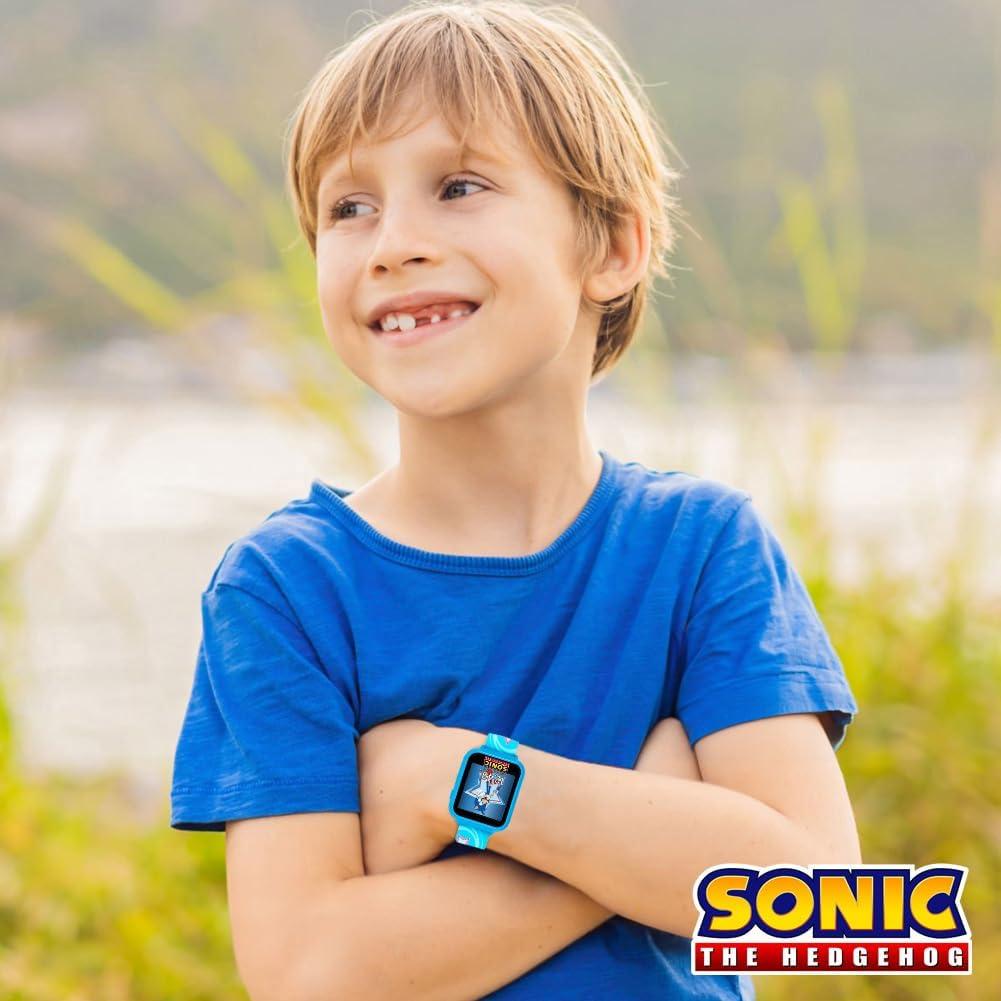 Reloj Inteligente para Niños Sonic the Hedgehog SNC4055AZ - Cámara, Juegos