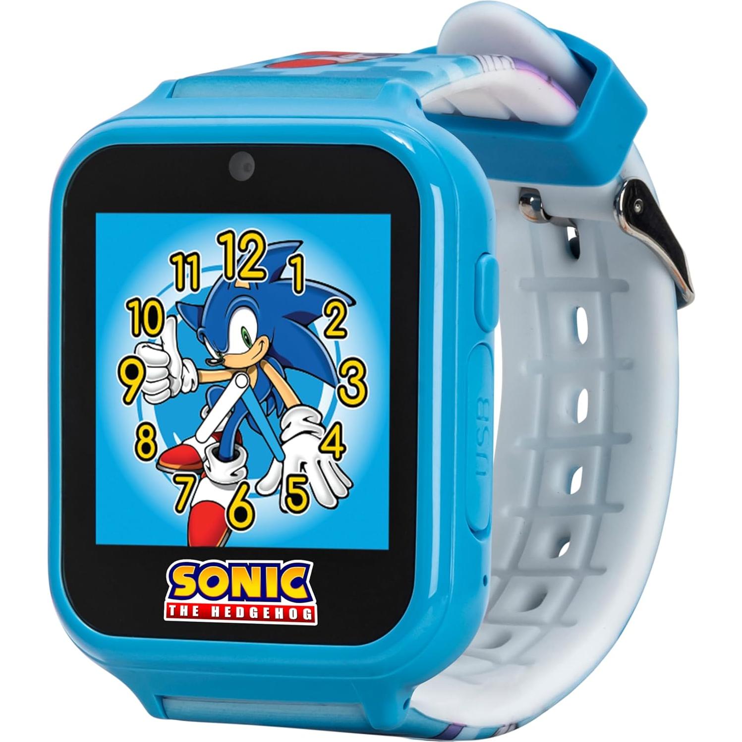Reloj Inteligente para Niños Sonic the Hedgehog SNC4055AZ - Cámara, Juegos